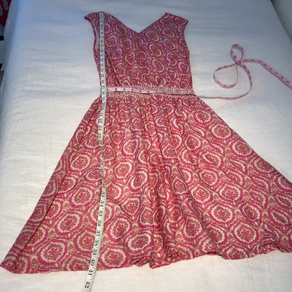 Roller Rabbit Émane Rose médaillions dress small - Picture 6 of 16